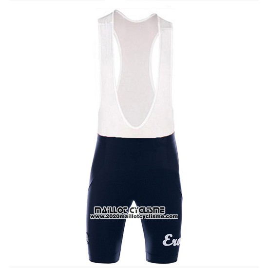 2018 Maillot Ciclismo Eroica Vino Fonce Bleu Manches Courtes et Cuissard